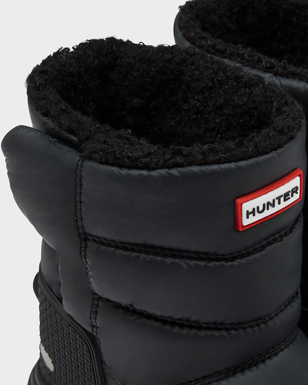 Kids Hunter Snow Boots Black - Original Big Insulated - 8540296-YU